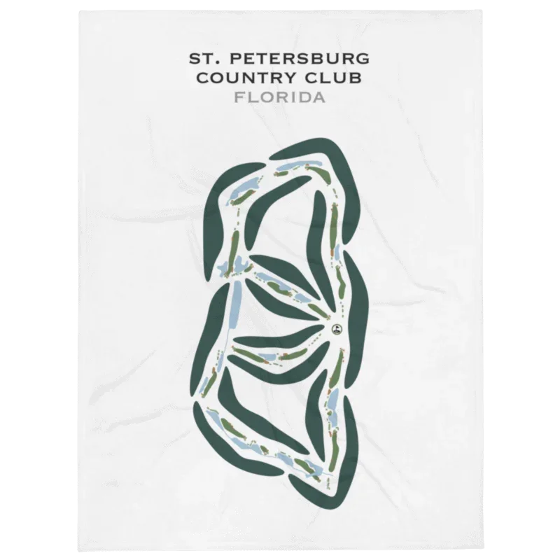 St. Petersburg Country Club, Florida - Printed Golf Courses
