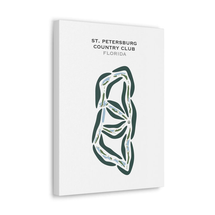 St. Petersburg Country Club, Florida - Printed Golf Courses