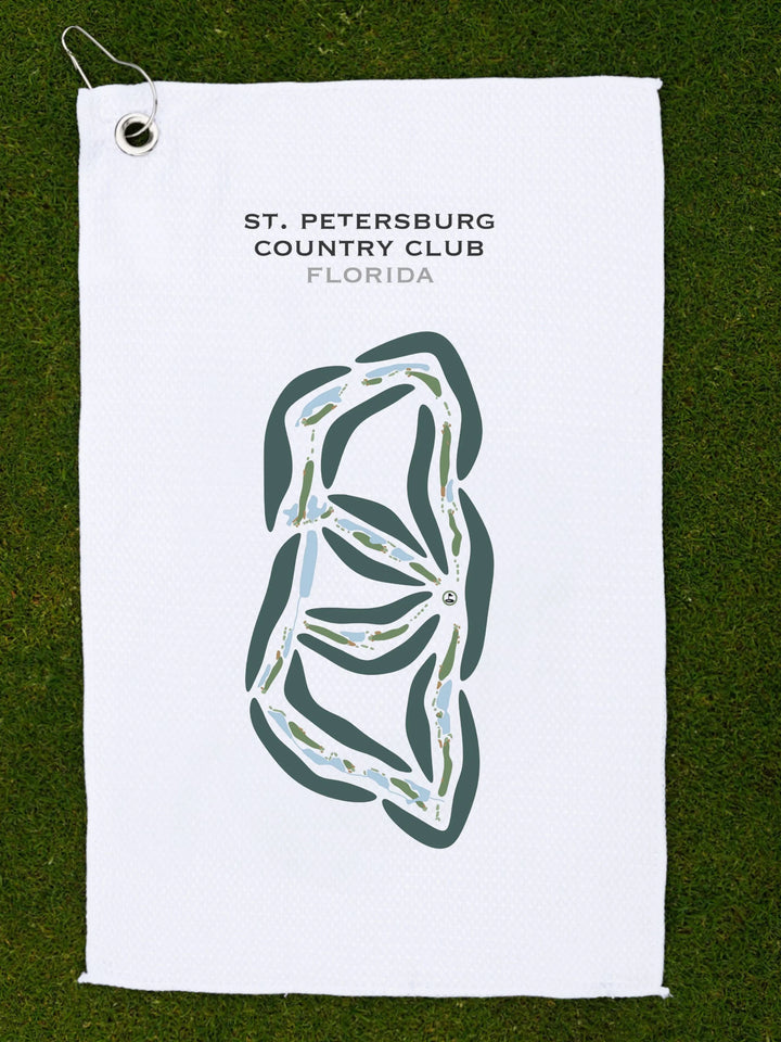 St. Petersburg Country Club, Florida - Printed Golf Courses