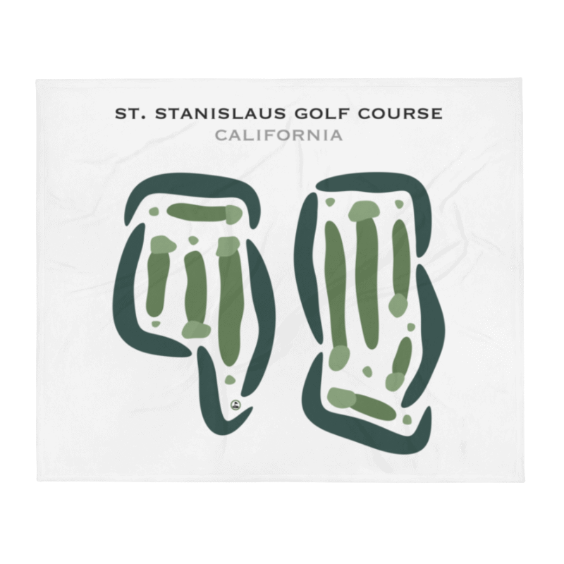 St. Stanislaus Golf Course, California - Printed Golf Courses