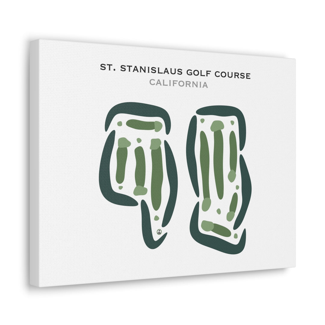 St. Stanislaus Golf Course, California - Printed Golf Courses