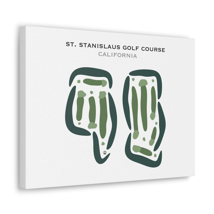 St. Stanislaus Golf Course, California - Printed Golf Courses