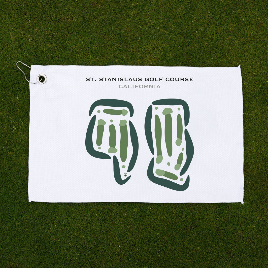 St. Stanislaus Golf Course, California - Printed Golf Courses