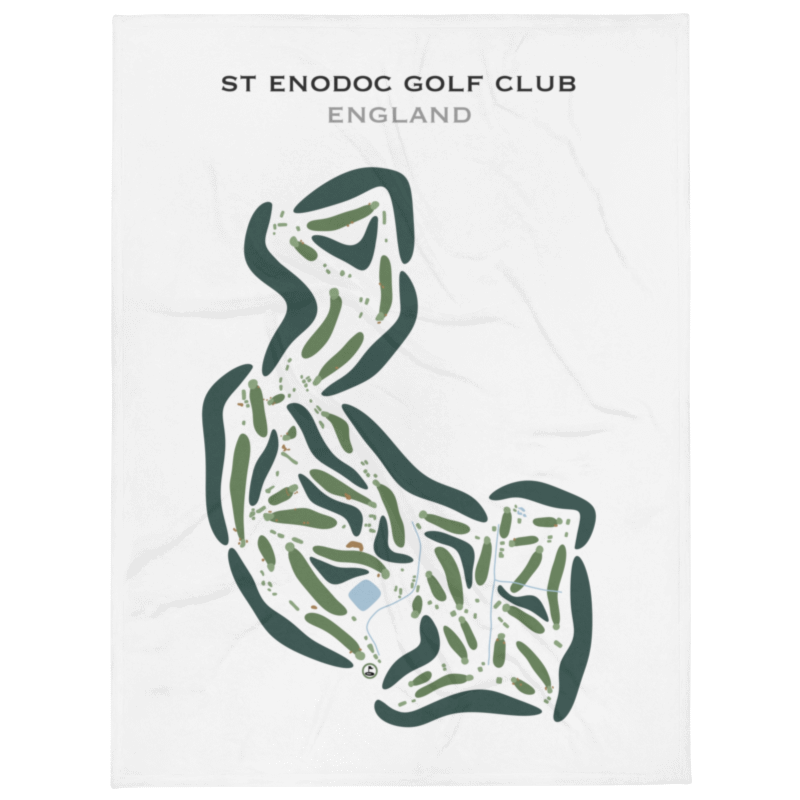 St Enodoc Golf Club, United Kingdom - Printed Golf Courses
