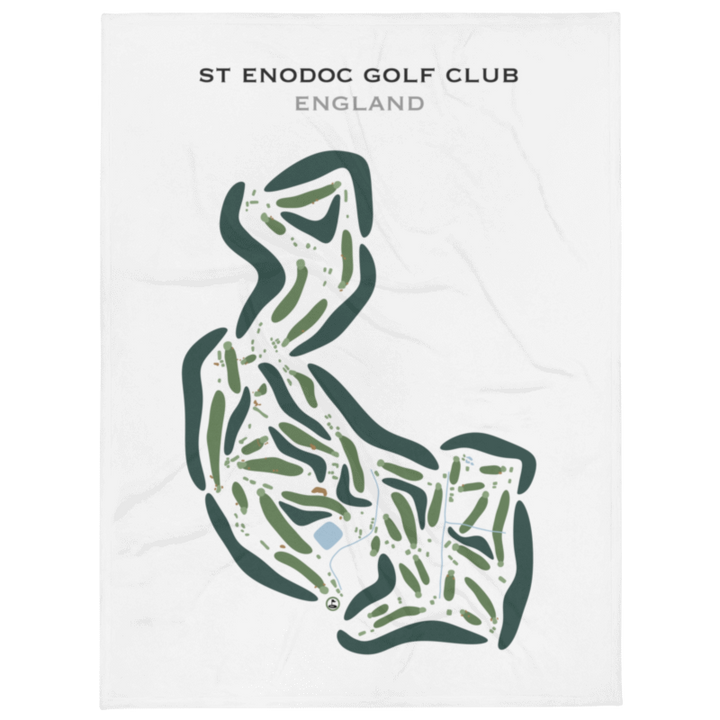 St Enodoc Golf Club, United Kingdom - Printed Golf Courses