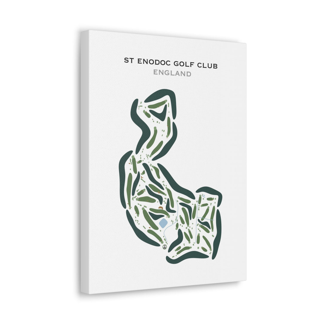 St Enodoc Golf Club, United Kingdom - Printed Golf Courses