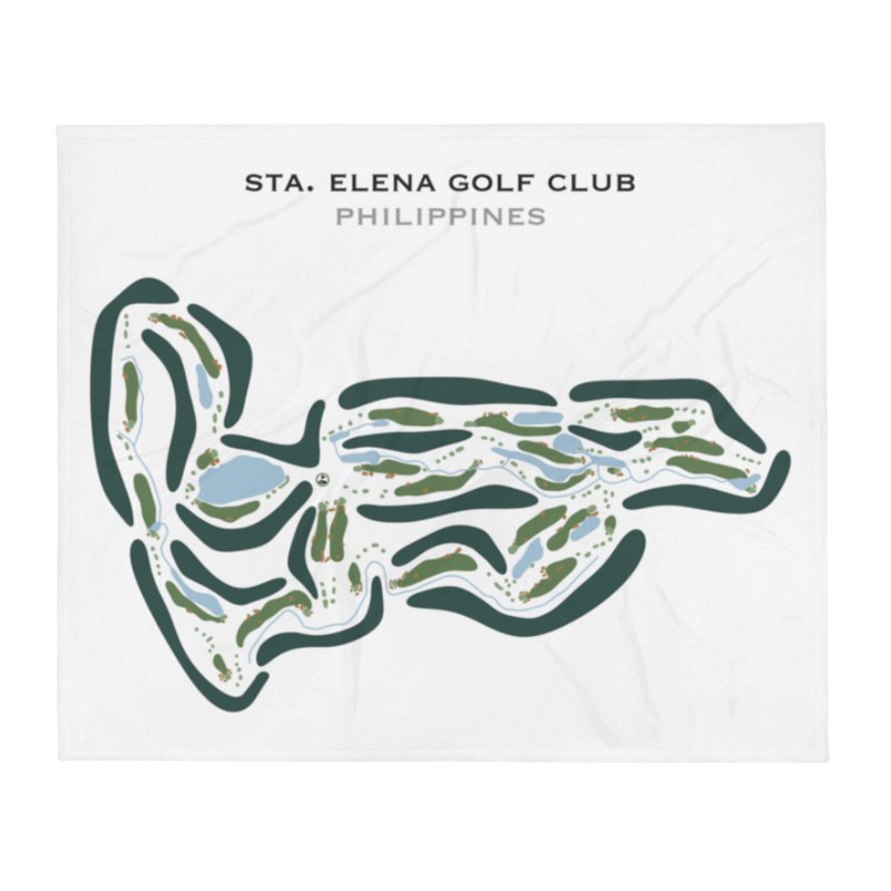 Sta. Elena Golf Club, Philippines - Printed Golf Courses