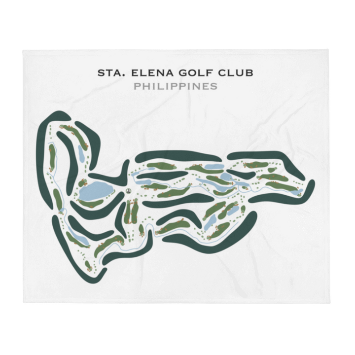 Sta. Elena Golf Club, Philippines - Printed Golf Courses