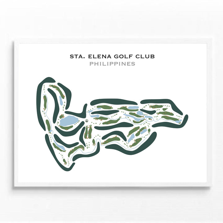 Sta. Elena Golf Club, Philippines - Printed Golf Courses