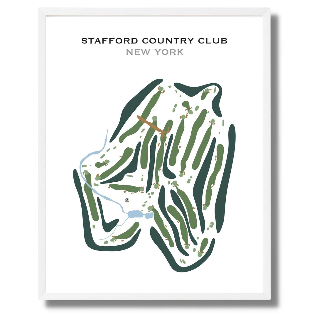 Stafford Country Club, New York - Golf Course Prints