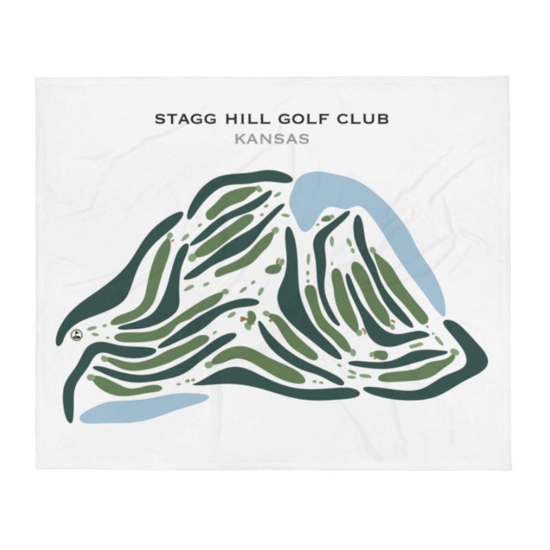 Stagg Hill Golf Club, Kansas - Printed Golf Courses