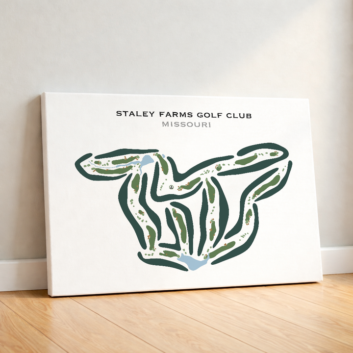 Staley Farms Golf Club, Missouri - Printed Golf Courses