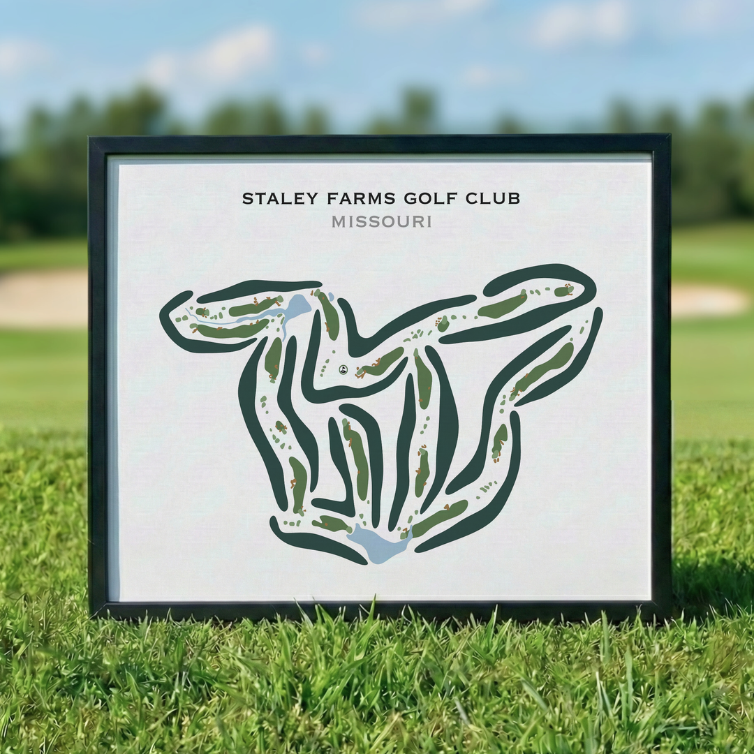 Staley Farms Golf Club, Missouri - Printed Golf Courses