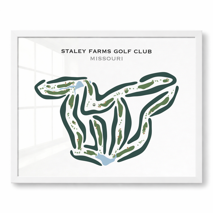 Staley Farms Golf Club, Missouri - Printed Golf Courses