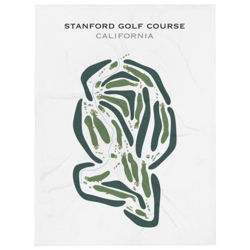 Stanford Golf Course, California - Printed Golf Courses