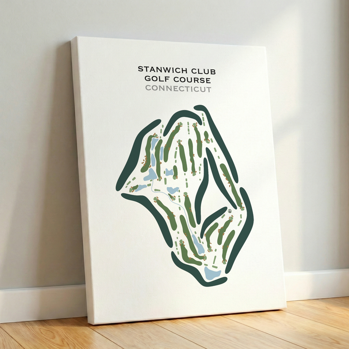 Stanwich Club, Connecticut - Printed Golf Courses