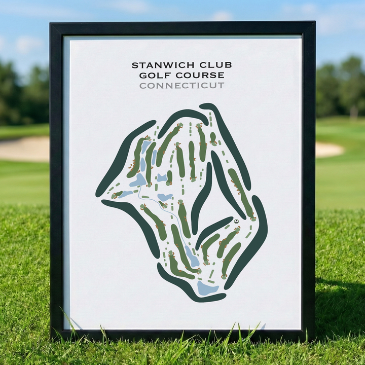 Stanwich Club, Connecticut - Printed Golf Courses