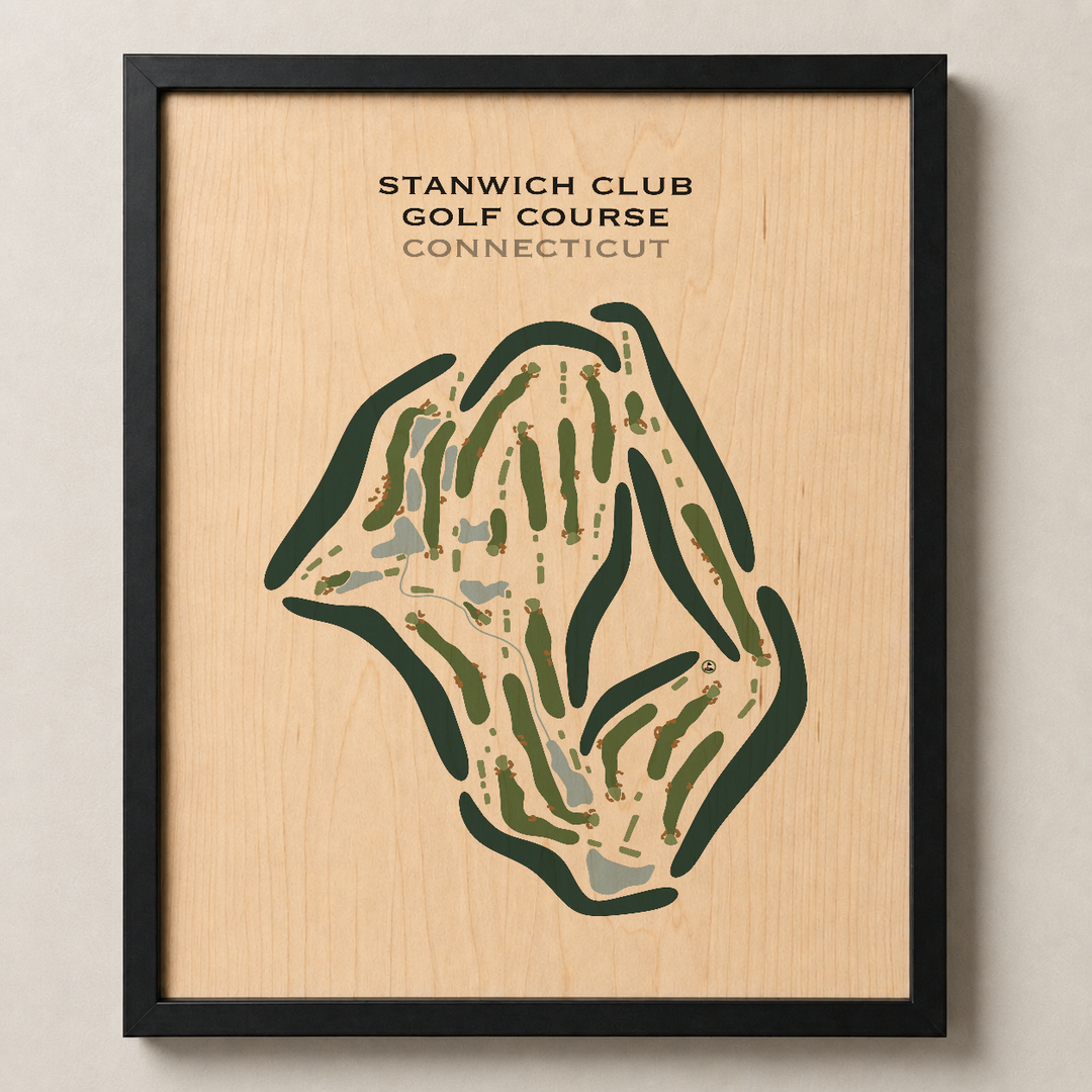 Stanwich Club, Connecticut - Printed Golf Courses