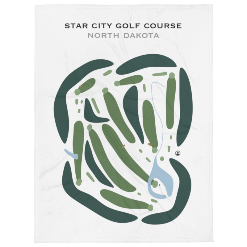 Starcity Golf Course, North Dakota - Printed Golf Courses