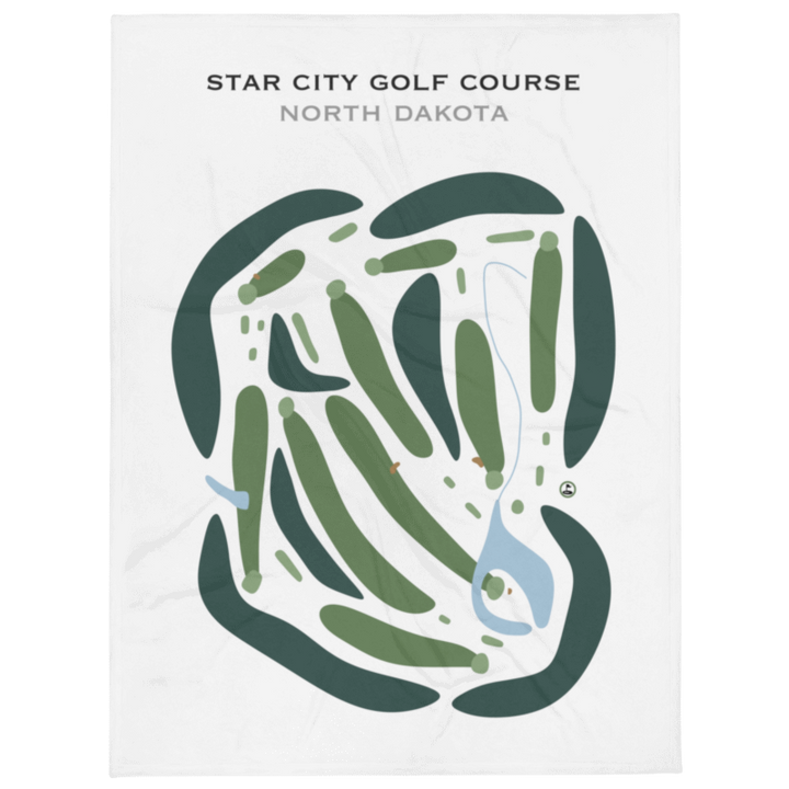 Starcity Golf Course, North Dakota - Printed Golf Courses
