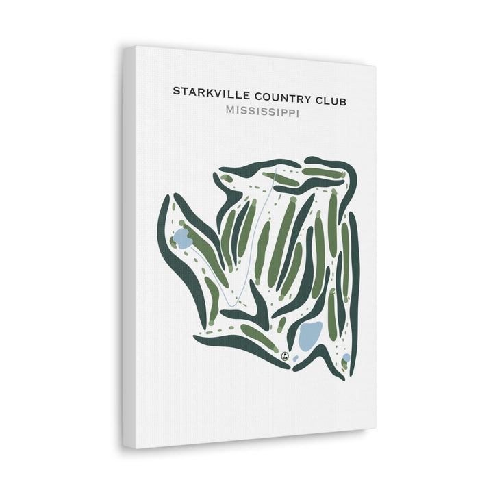 Starkville Country Club, Mississippi - Printed Golf Courses - Golf Course Prints