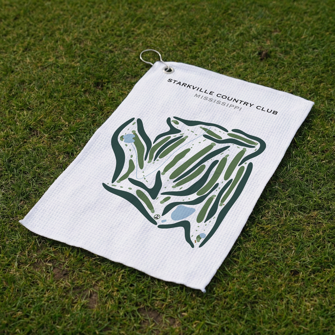 Starkville Country Club, Mississippi - Printed Golf Courses