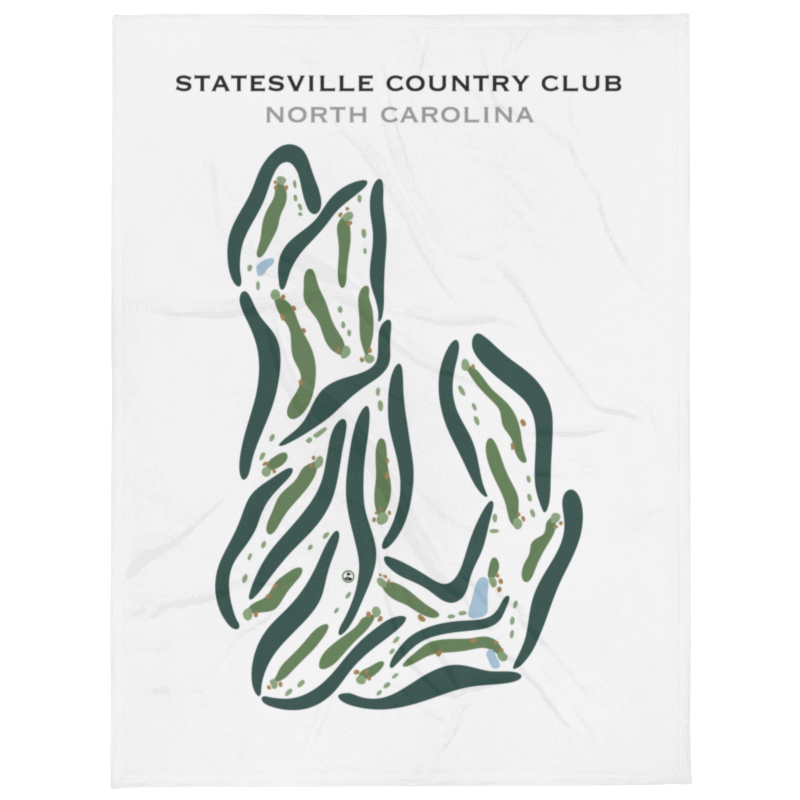 Statesville Country Club, North Carolina - Printed Golf Courses