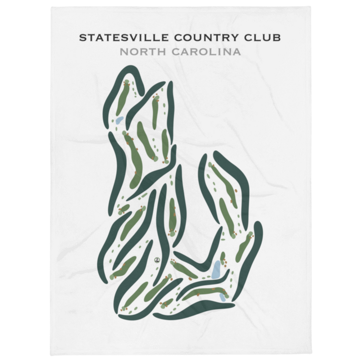 Statesville Country Club, North Carolina - Printed Golf Courses