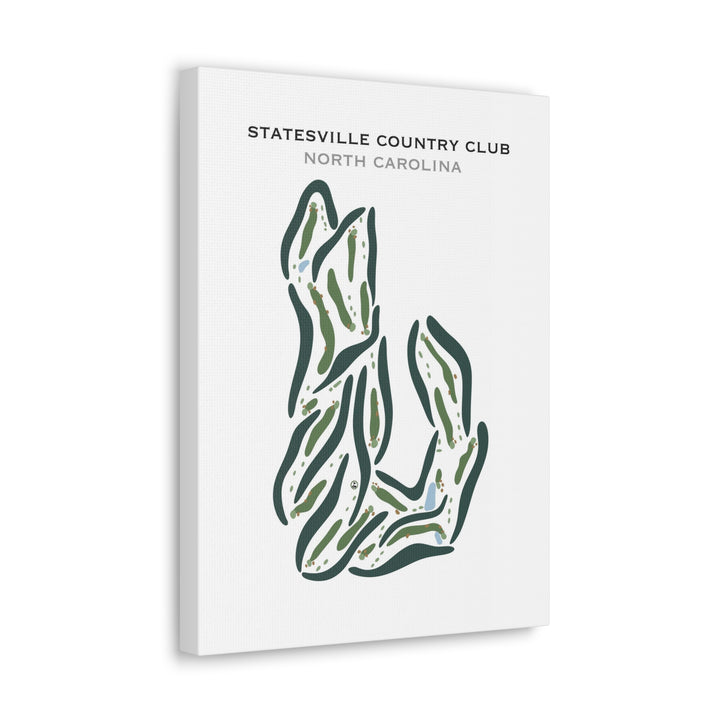 Statesville Country Club, North Carolina - Printed Golf Courses