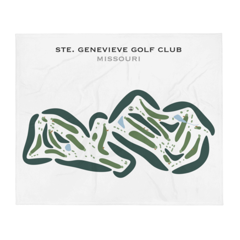 Ste Genevieve Golf Club, Missouri - Printed Golf Courses
