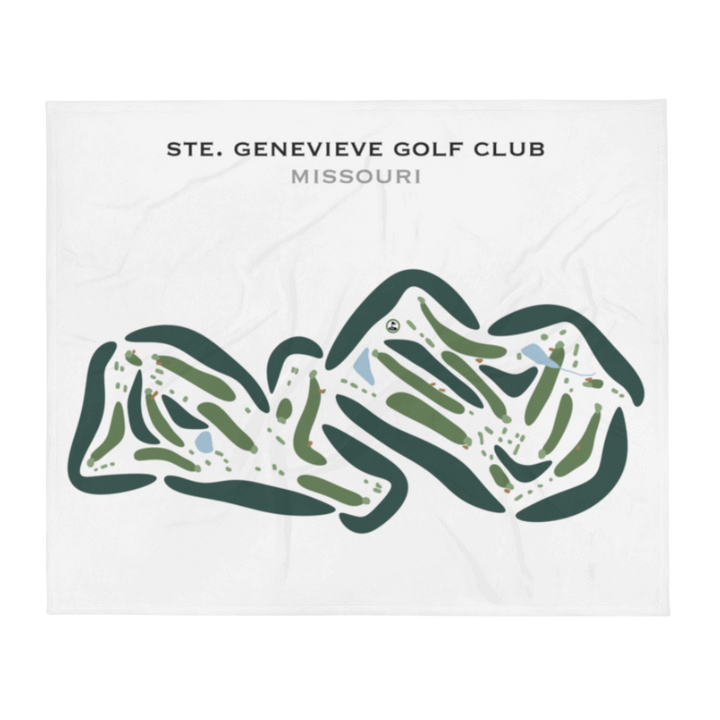 Ste Genevieve Golf Club, Missouri - Printed Golf Courses