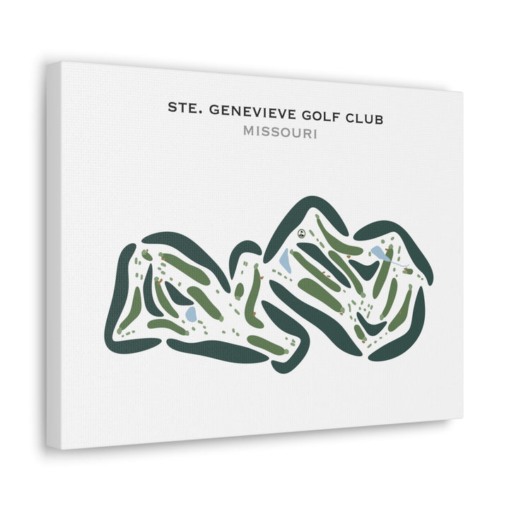 Ste Genevieve Golf Club, Missouri - Printed Golf Courses