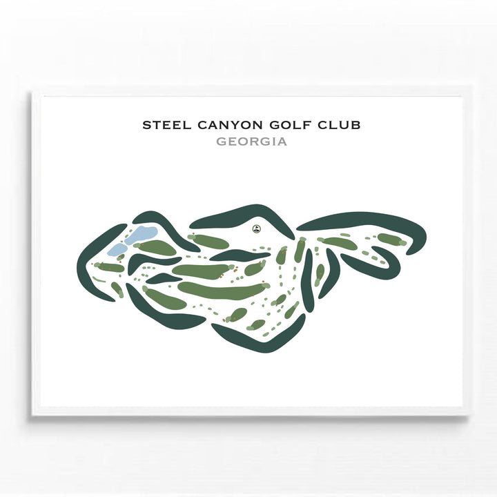 Steel Canyon Golf Club, Georgia - Printed Golf Courses