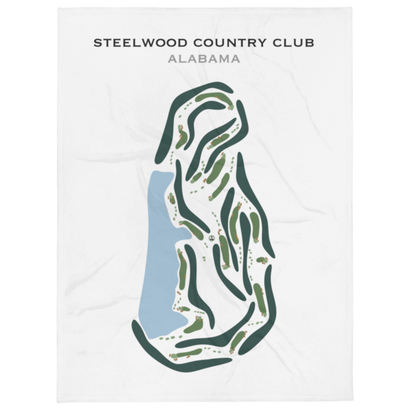 Steelwood Country Club, Alabama - Printed Golf Course