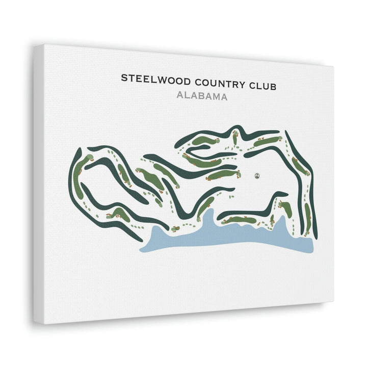 Steelwood Country Club, Alabama - Printed Golf Courses - Golf Course Prints