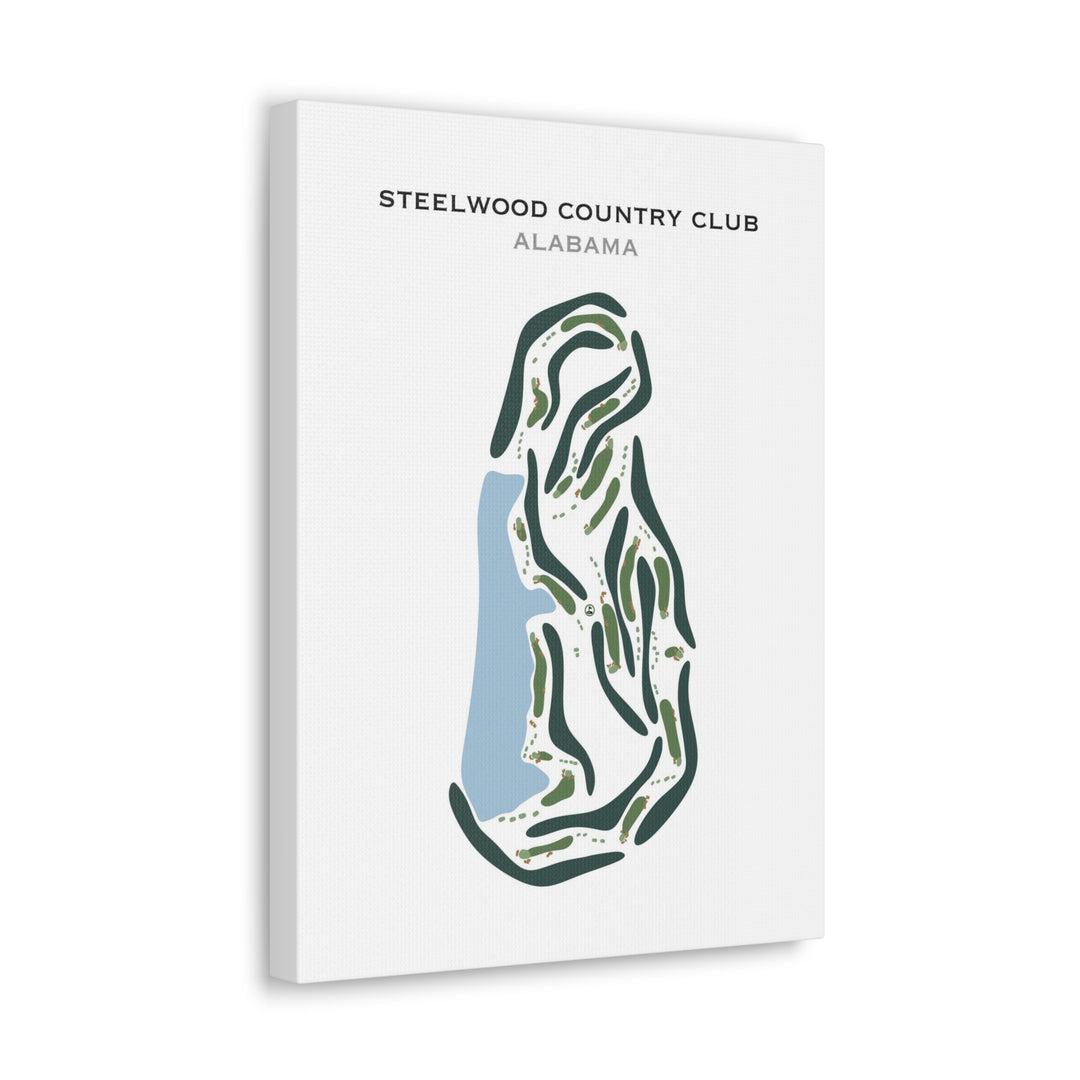 Steelwood Country Club, Alabama - Printed Golf Course