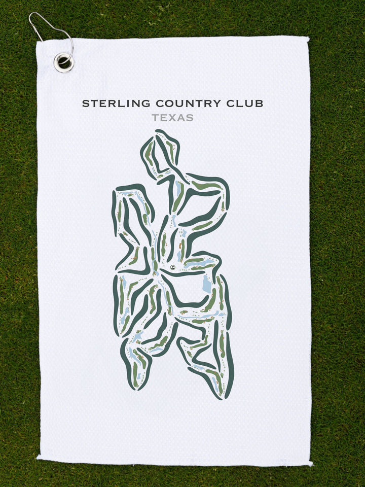 Sterling Country Club, Texas - Printed Golf Courses