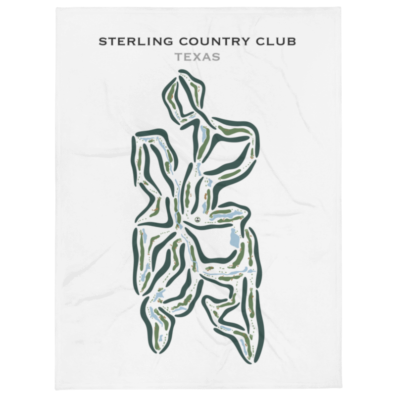 Sterling Country Club, Texas - Printed Golf Courses