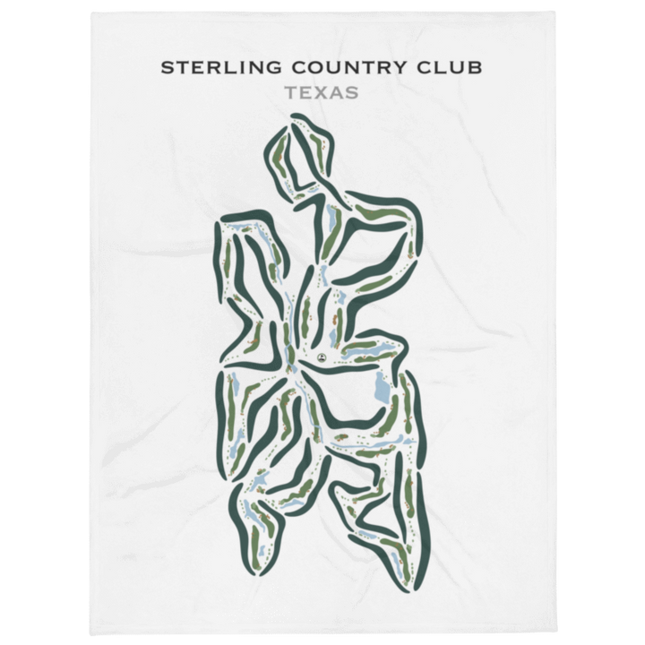 Sterling Country Club, Texas - Printed Golf Courses