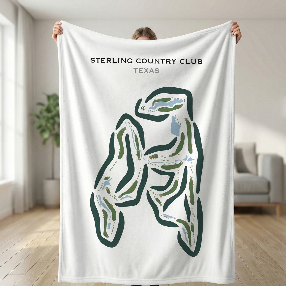 Sterling Country Club, Texas - Printed Golf Courses