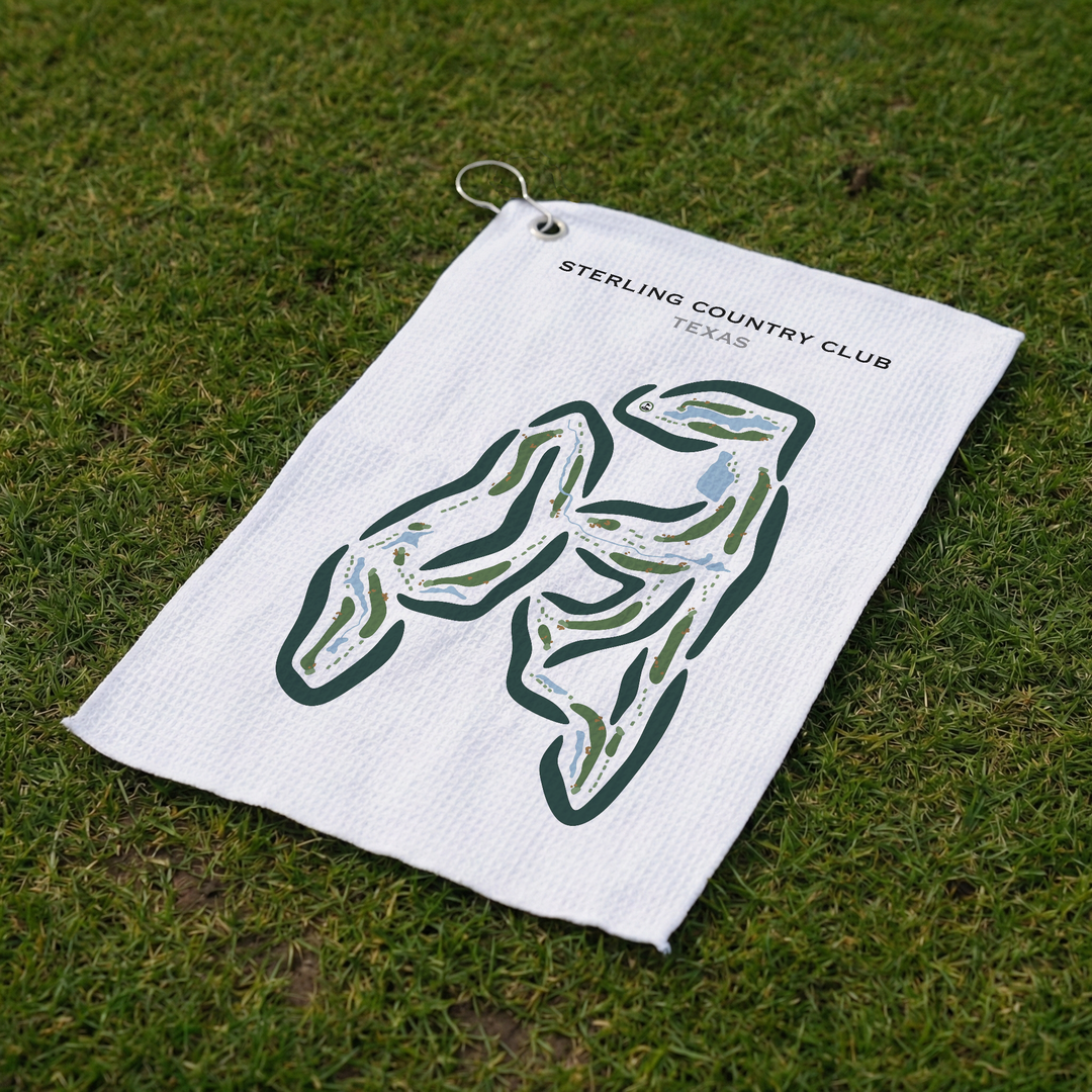 Sterling Country Club, Texas - Printed Golf Courses