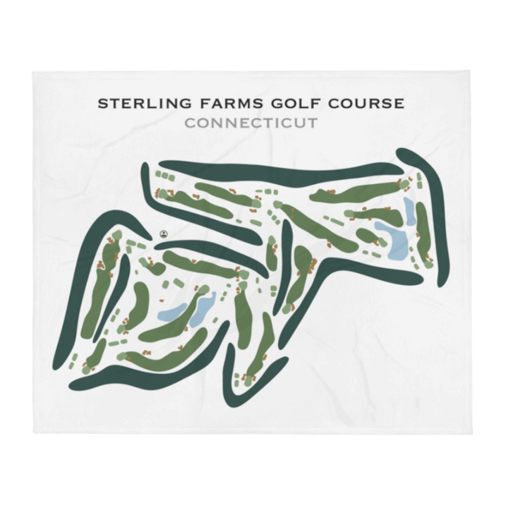 Sterling Farms Golf Course, Connecticut - Printed Golf Course