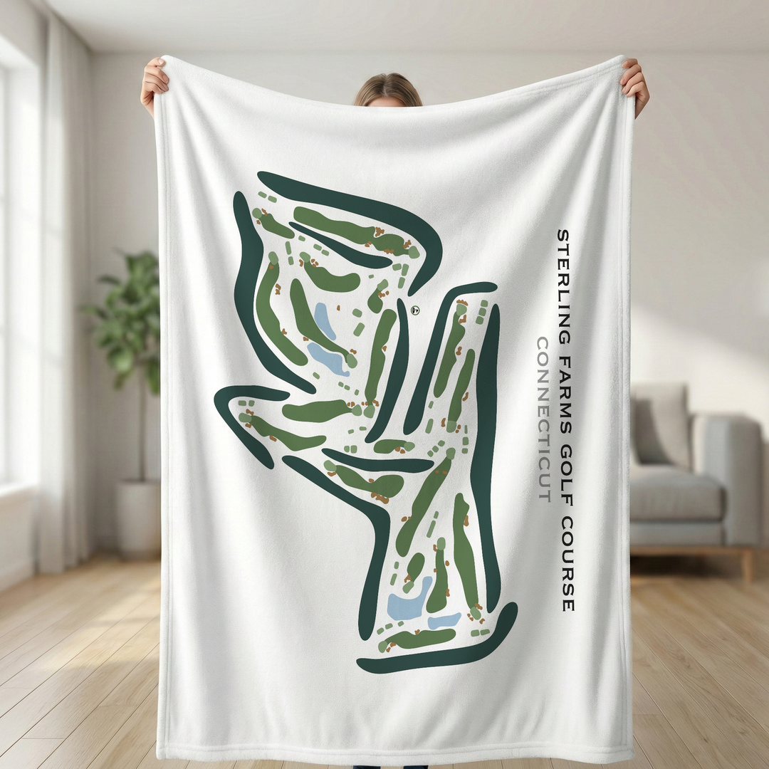 Sterling Farms Golf Course, Connecticut - Printed Golf Course