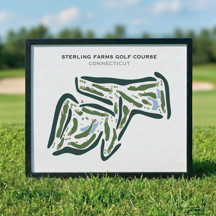 Sterling Farms Golf Course, Connecticut - Printed Golf Course