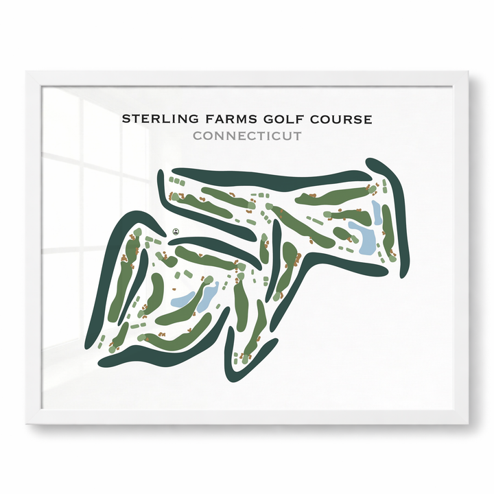 Sterling Farms Golf Course, Connecticut - Printed Golf Course