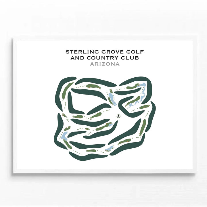Sterling Grove Golf & Country Club, Arizona - Printed Golf Courses