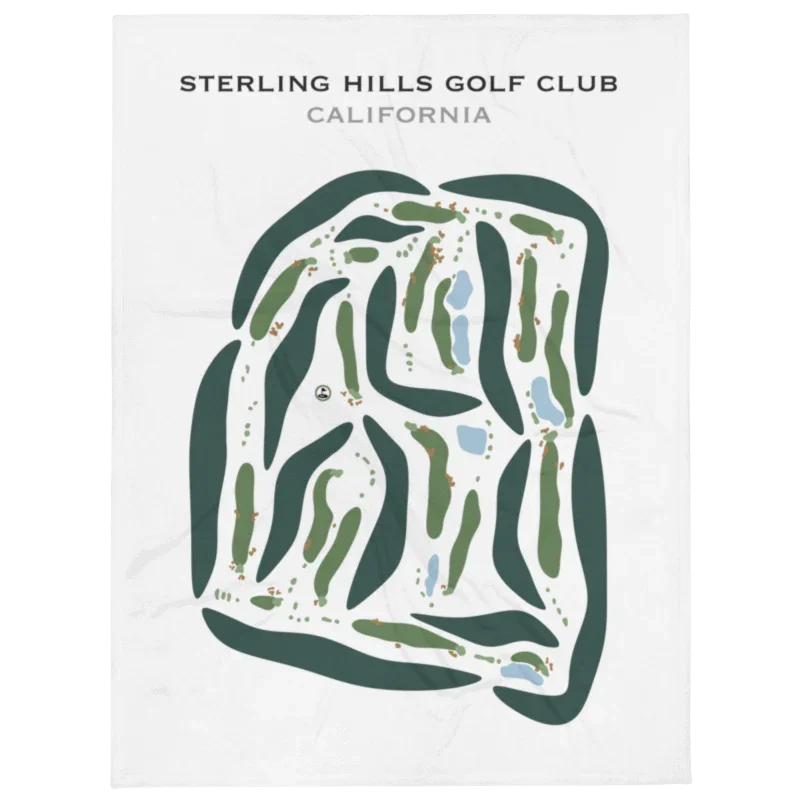 Sterling Hills Golf Club, California - Printed Golf Courses