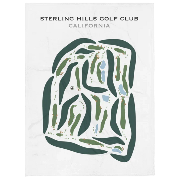 Sterling Hills Golf Club, California - Printed Golf Courses