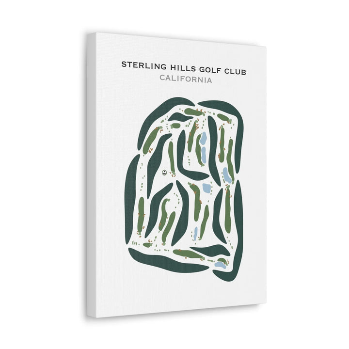 Sterling Hills Golf Club, California - Printed Golf Courses