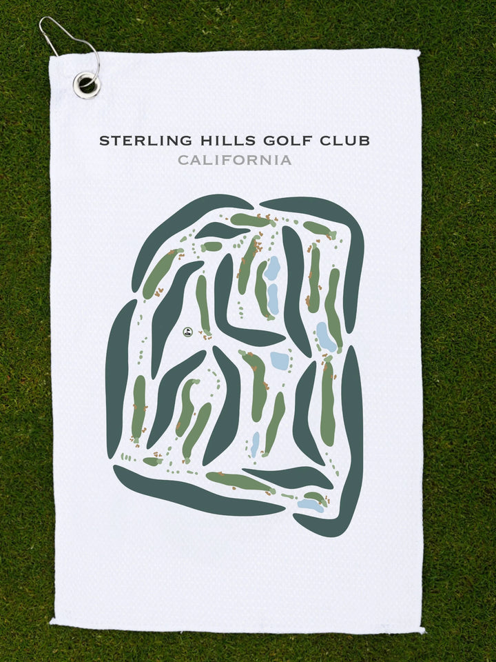 Sterling Hills Golf Club, California - Printed Golf Courses